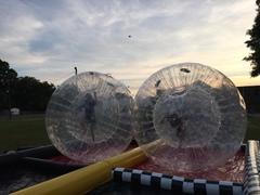 75 Foot Double Lane Zorb Ball Race Track 75 Foot Double Lane Zorb Ball Race Track