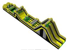 70 Foot Nuclear Obstacle Course with 16 Foot Rock Climb Slide 70 Foot Nuclear Obstacle Course with 16 Foot Rock Climb Slide