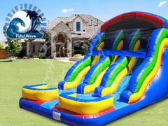 18 Ft Double Rush Dry Slide 18 Ft Double Rush Dry Slide