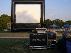 20x25 Movie Screen w/ Full AV Setup 20x25 Movie Screen w/ Full AV Setup